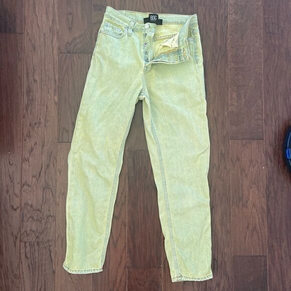 BDG Neon Wash Slim Straight Jeans - Picture 1 of 5